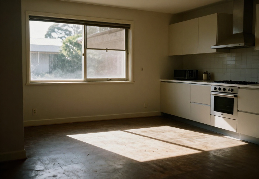 Clean kitchen counter after ant control treatment in Edmondson Park