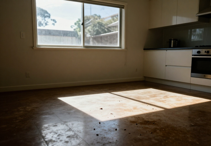 Ant trail along kitchen counter in Edmondson Park home