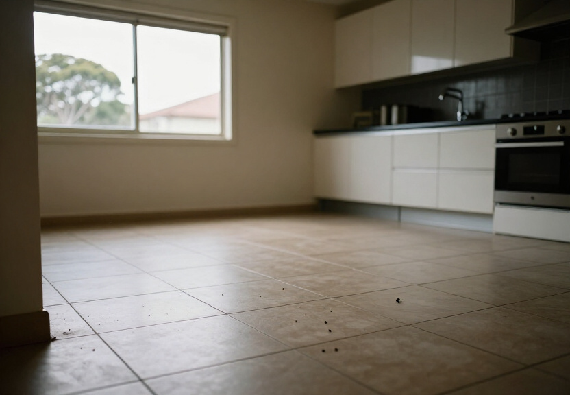 Outdoor paving area free of ants after treatment